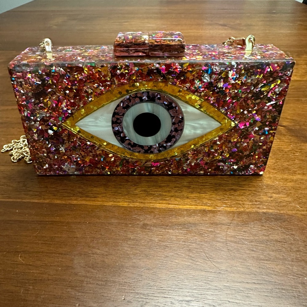 Evil Eye Acrylic Bag